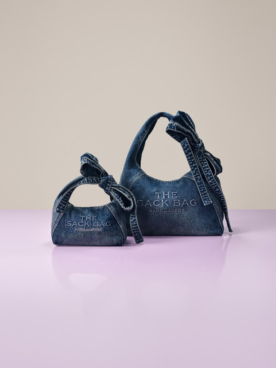 マーク ジェイコブス】「THE SACK BAG」から愛らしいボウを